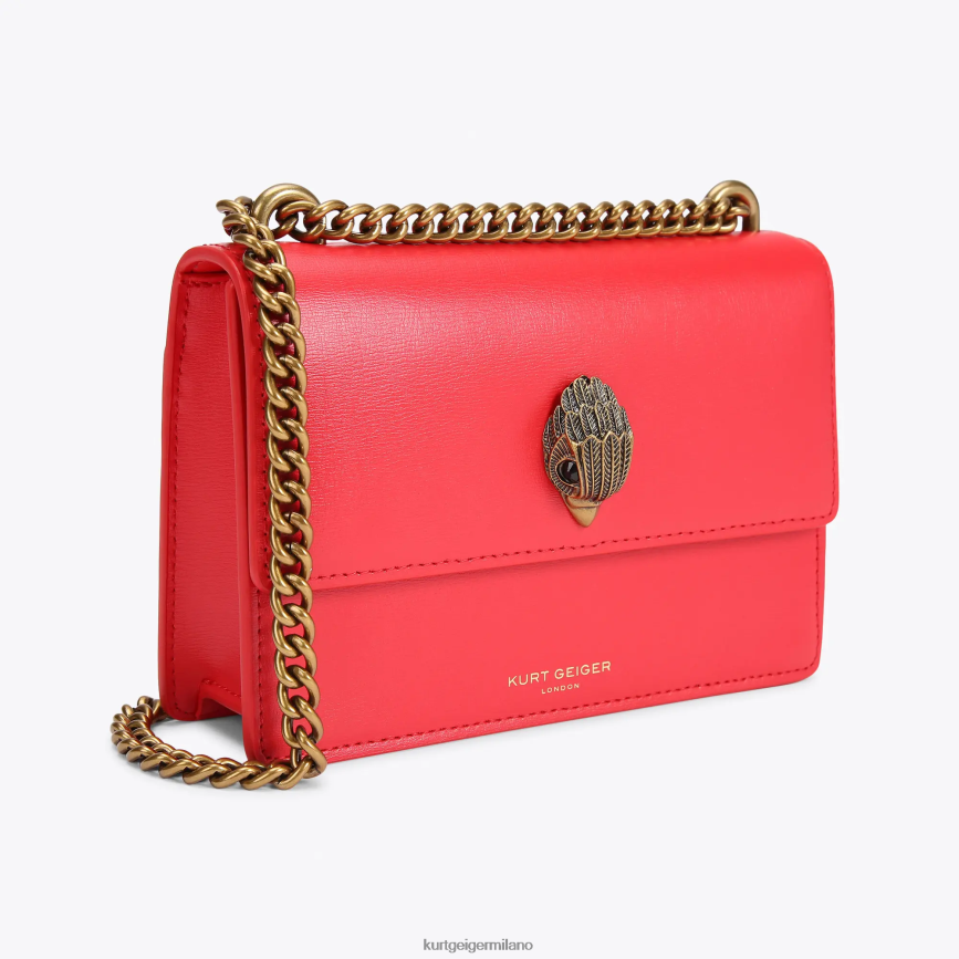 esso Kurt Geiger donne Borsa a tracolla piccola London Shoreditch rosso 8024FF128 | borse
