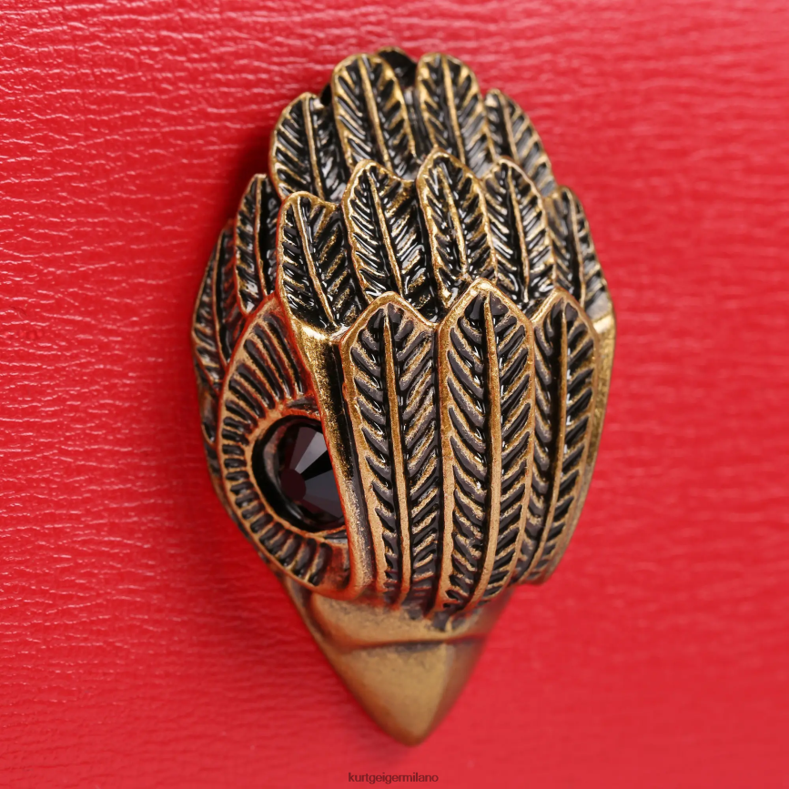 esso Kurt Geiger donne Borsa a tracolla piccola London Shoreditch rosso 8024FF128 | borse