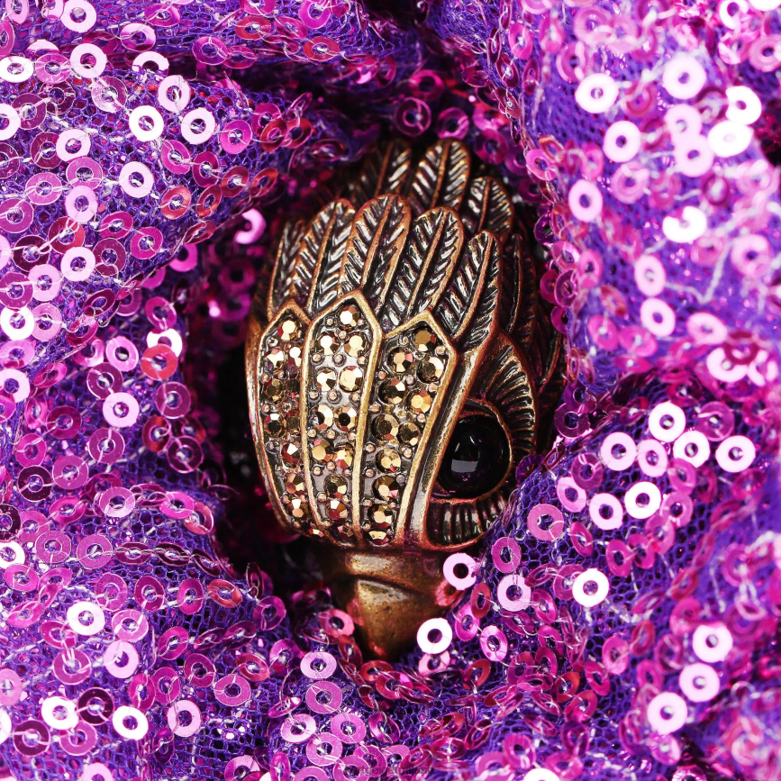 esso Kurt Geiger donne Borsa a tracolla piccola London Shoreditch viola 8024FF143 | borse