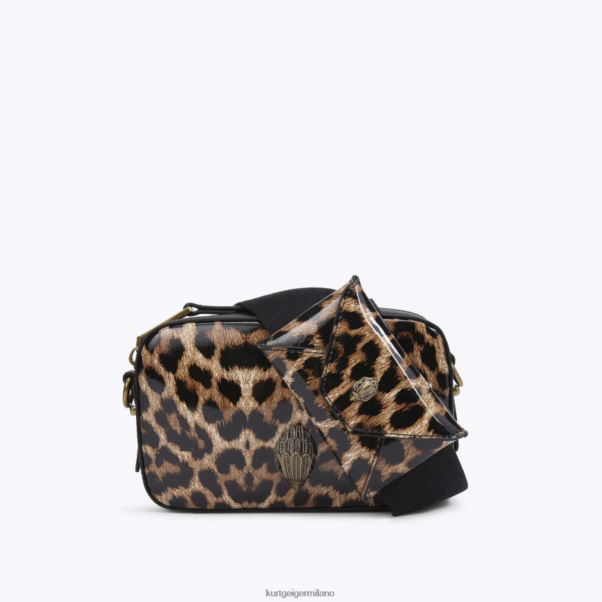 esso Kurt Geiger donne Borsa fotografica piccola London Shoreditch marrone medio 8024FF142 | borse