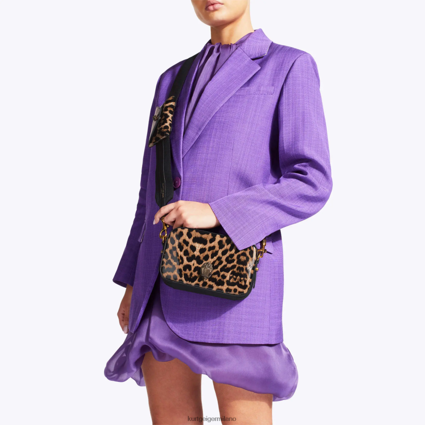 esso Kurt Geiger donne Borsa fotografica piccola London Shoreditch marrone medio 8024FF142 | borse