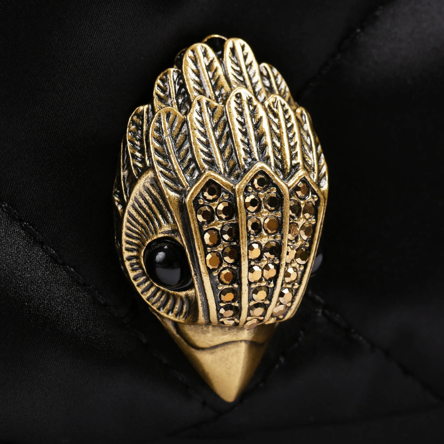 esso Kurt Geiger donne Londra hobo riciclato di grandi dimensioni nero 8024FF281 | borse