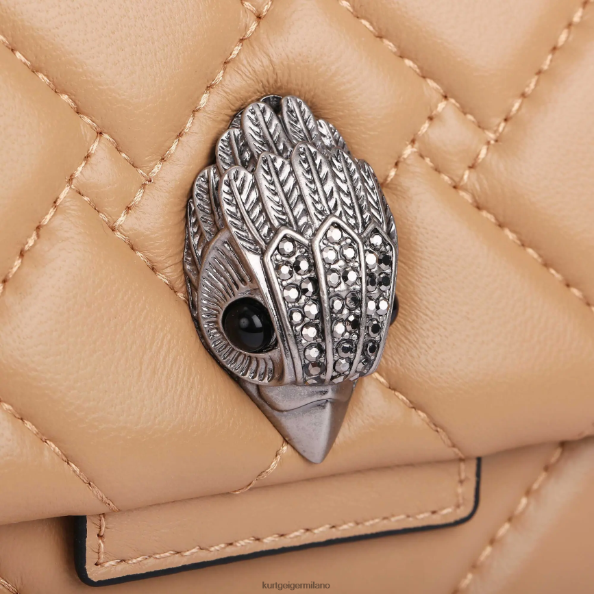 esso Kurt Geiger donne Londra in pelle Kensington cammello 8024FF47 | borse