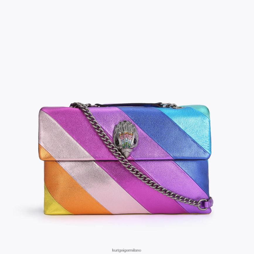 esso Kurt Geiger donne Londra in pelle xxl kensington multi/altro 8024FF27 | borse