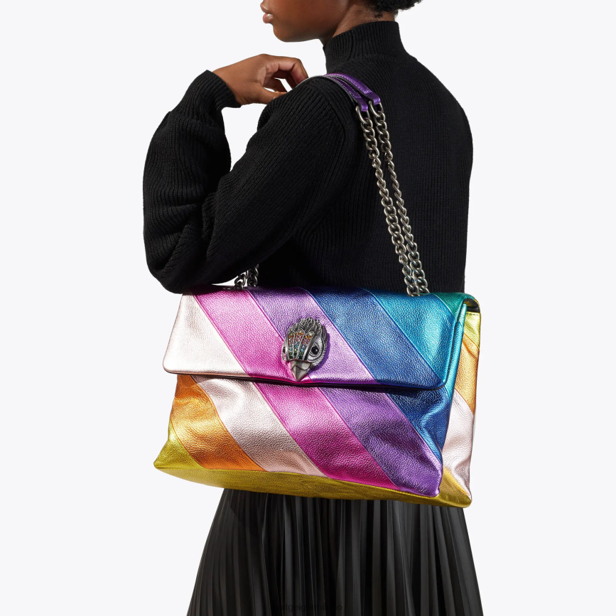 esso Kurt Geiger donne Londra in pelle xxl kensington multi/altro 8024FF27 | borse