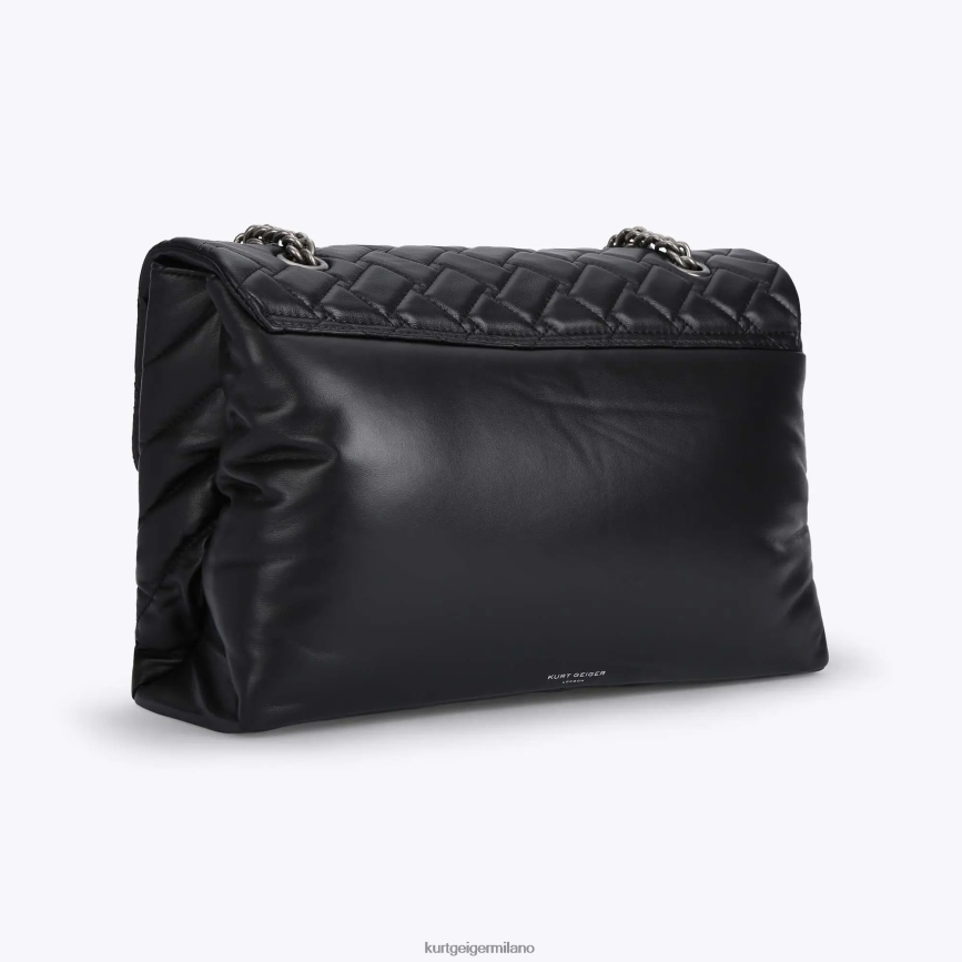 esso Kurt Geiger donne Londra in pelle xxl kensington nero 8024FF64 | borse