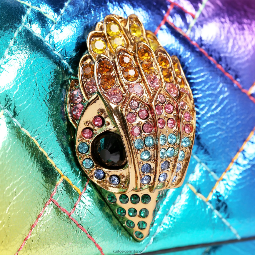 esso Kurt Geiger donne borsa kensington in pelle londra multi/altro 8024FF19 | borse