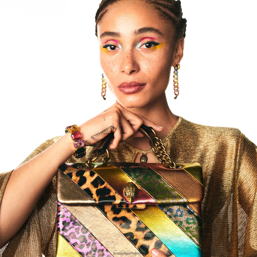 esso Kurt Geiger donne borsa kensington in pelle londra multi/altro 8024FF20 | borse