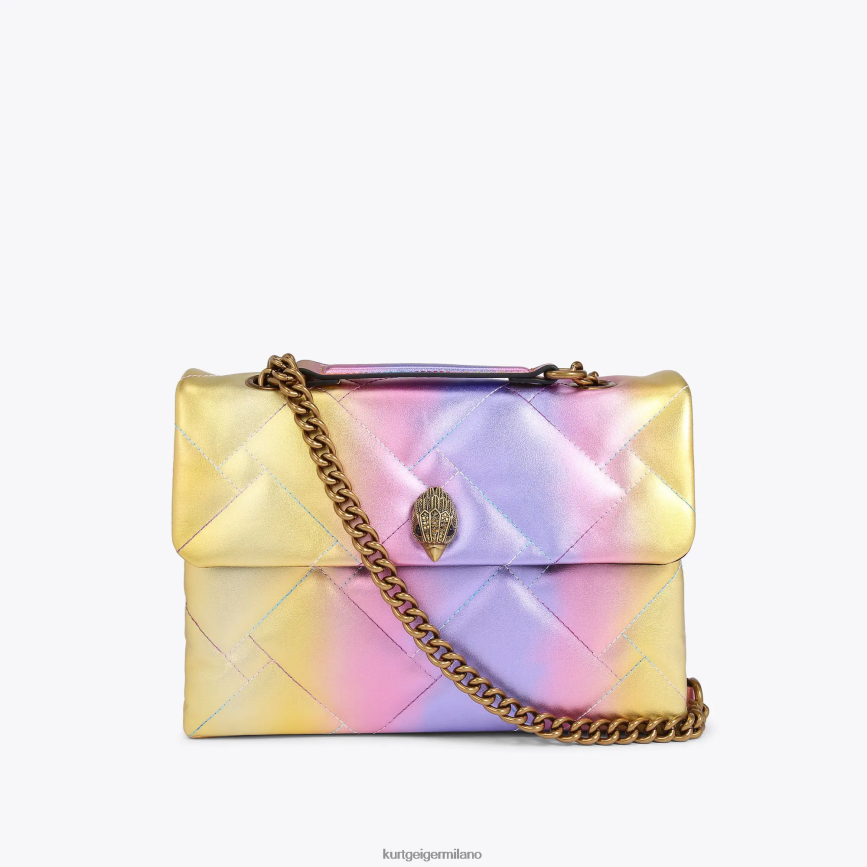 esso Kurt Geiger donne londra grande kensington morbido combinazione rosa 8024FF94 | borse