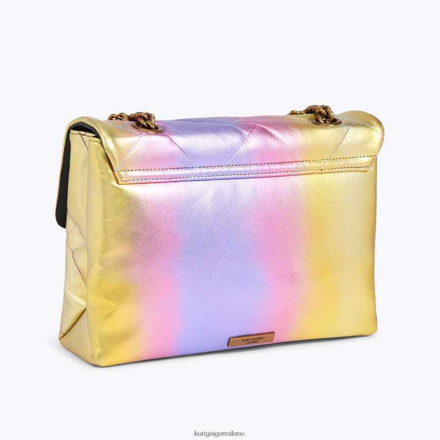 esso Kurt Geiger donne londra grande kensington morbido combinazione rosa 8024FF94 | borse
