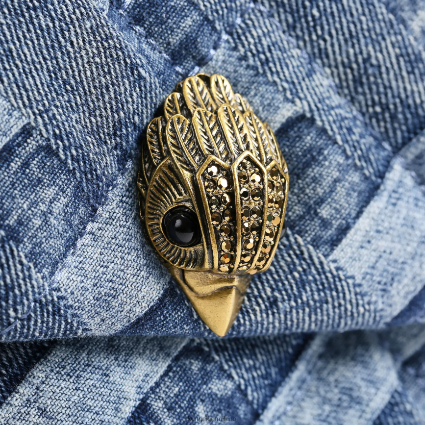 esso Kurt Geiger donne londra grande kensington morbido denim 8024FF84 | borse