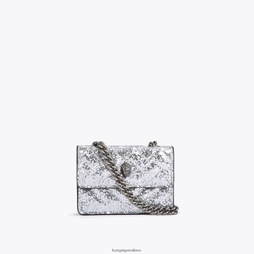 esso Kurt Geiger donne londra micro kensington argento 8024FF63 | borse