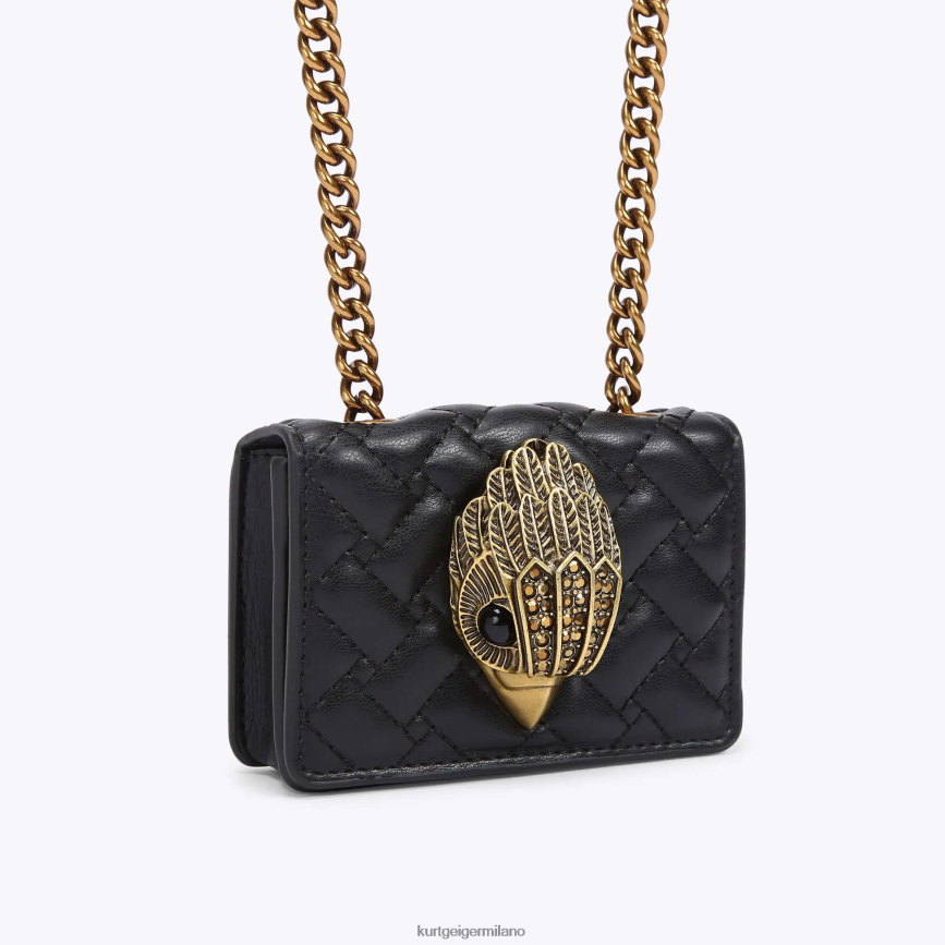 esso Kurt Geiger donne londra micro kensington nero 8024FF62 | borse