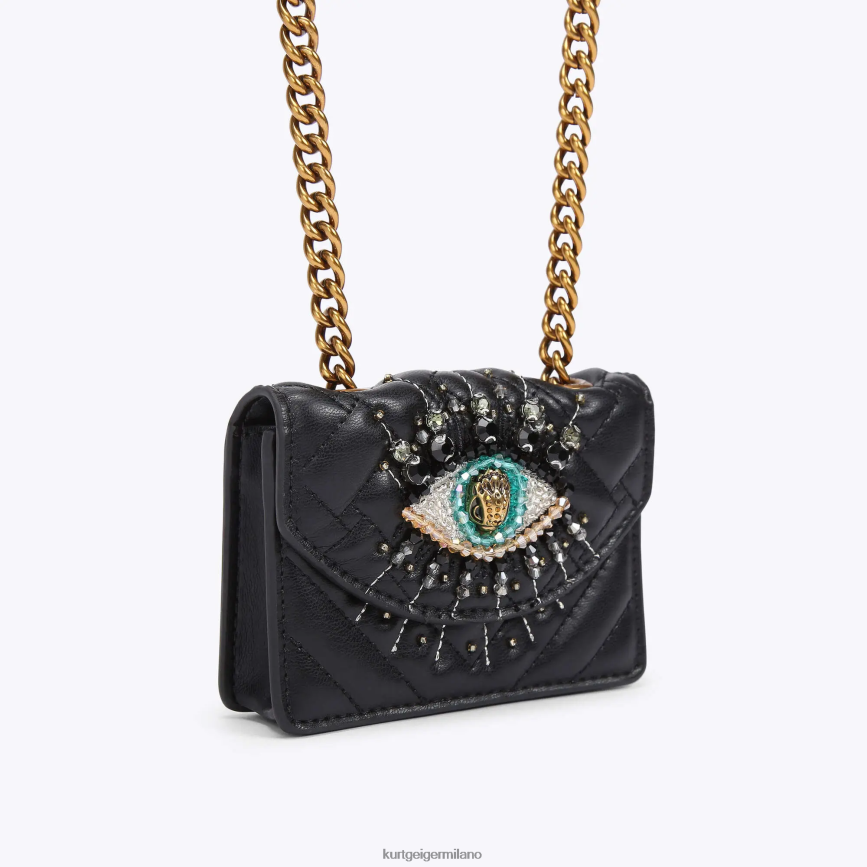 esso Kurt Geiger donne londra micro kensington occhio nero 8024FF53 | borse