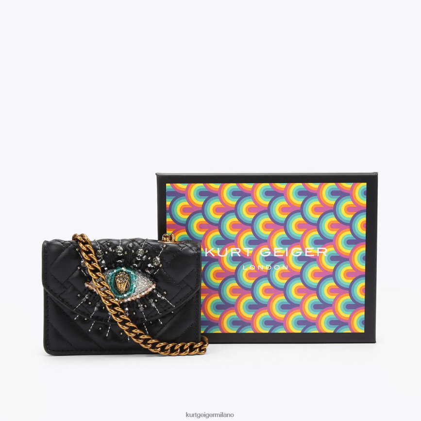 esso Kurt Geiger donne londra micro kensington occhio nero 8024FF53 | borse