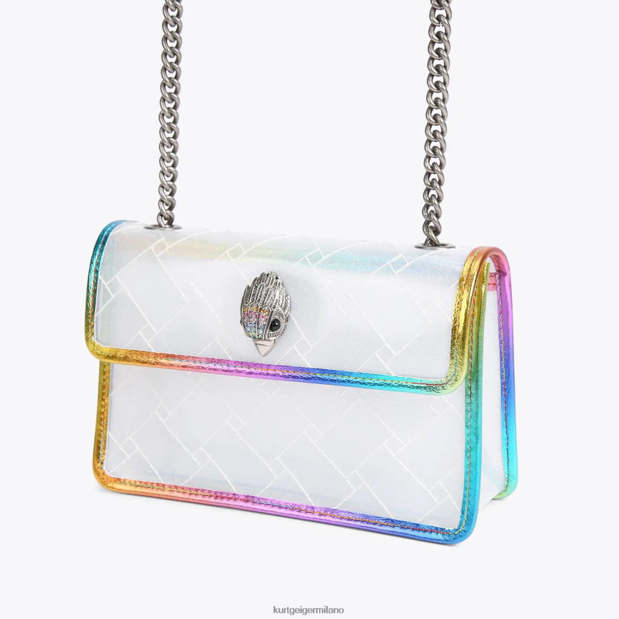esso Kurt Geiger donne londra vinile medio kensington multi/altro 8024FF5 | borse