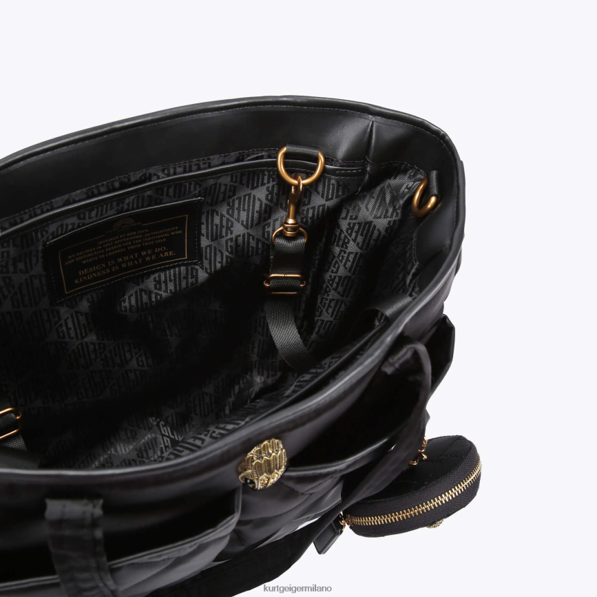 esso Kurt Geiger donne Borsa per bambini Londra nero 8024FF282 | borse
