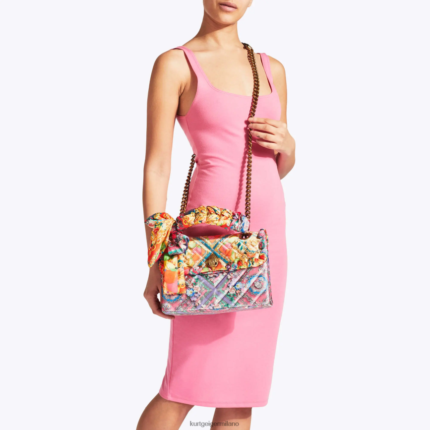 esso Kurt Geiger donne borsa kensington in nylon londinese multi/altro 8024FF6 | borse