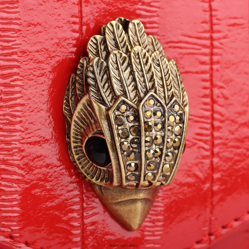 esso Kurt Geiger donne busta di Shoreditch di Londra combinazione rossa 8024FF132 | borse