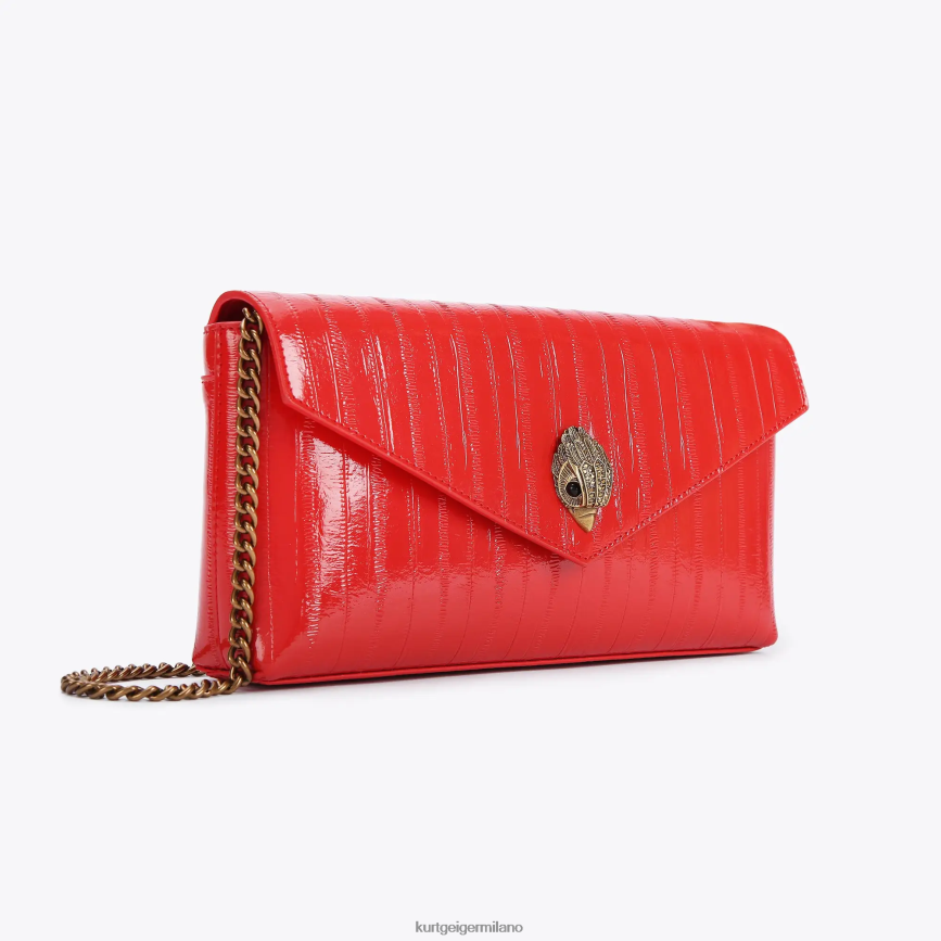 esso Kurt Geiger donne busta di Shoreditch di Londra combinazione rossa 8024FF132 | borse