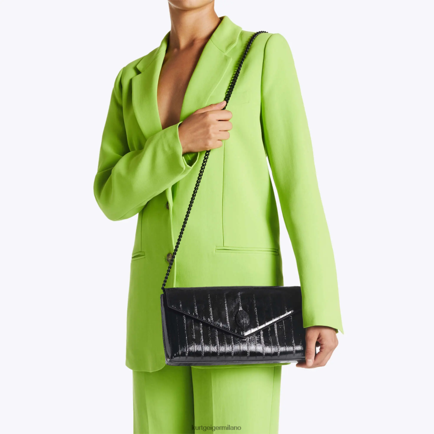 esso Kurt Geiger donne busta di Shoreditch di Londra nero 8024FF131 | borse