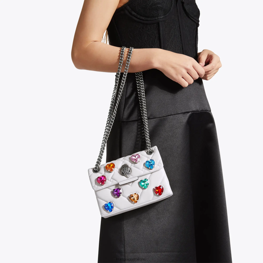 esso Kurt Geiger donne Borsa London mini Kensington Love osso 8024FF51 | borse