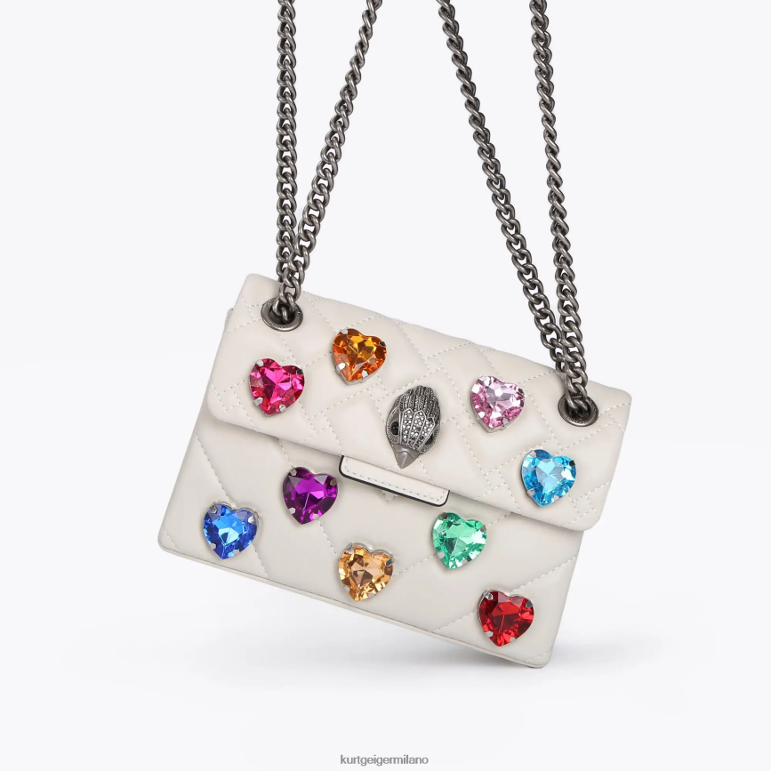 esso Kurt Geiger donne Borsa London mini Kensington Love osso 8024FF51 | borse