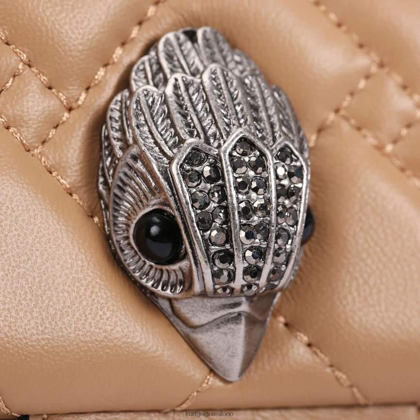 esso Kurt Geiger donne Londra Mini Kensington cammello 8024FF101 | borse