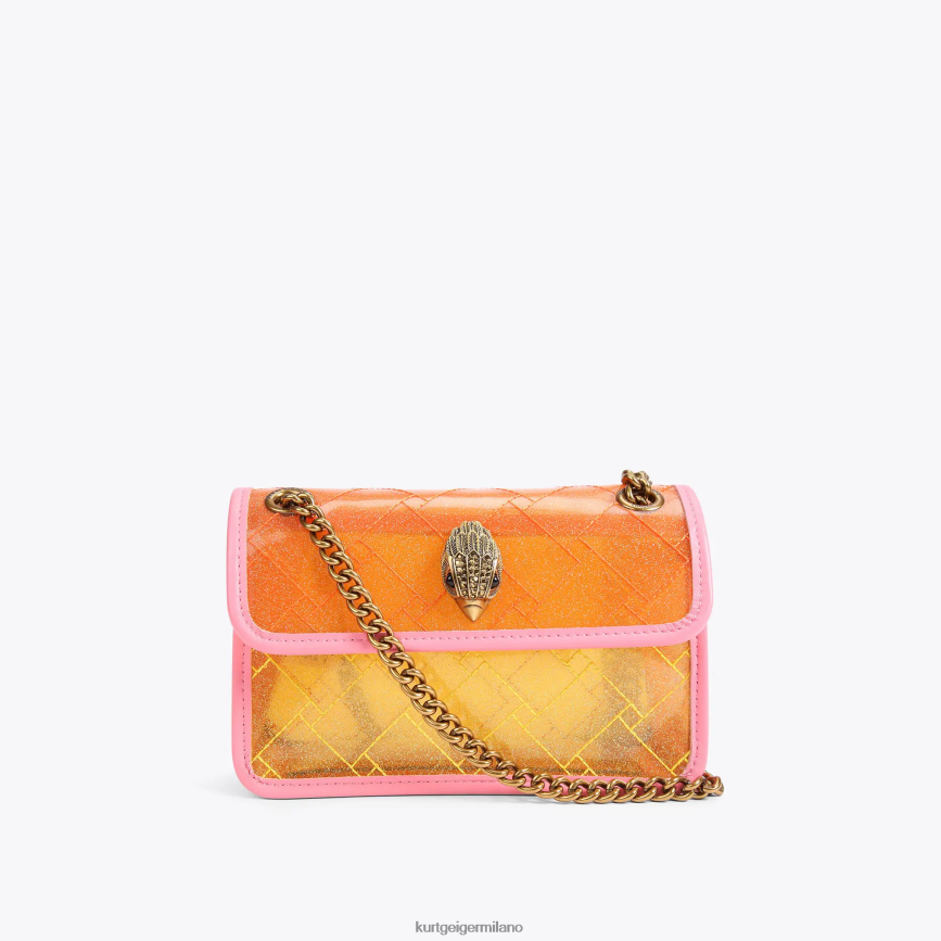 esso Kurt Geiger donne Londra vinile mini kensington giallo 8024FF91 | borse