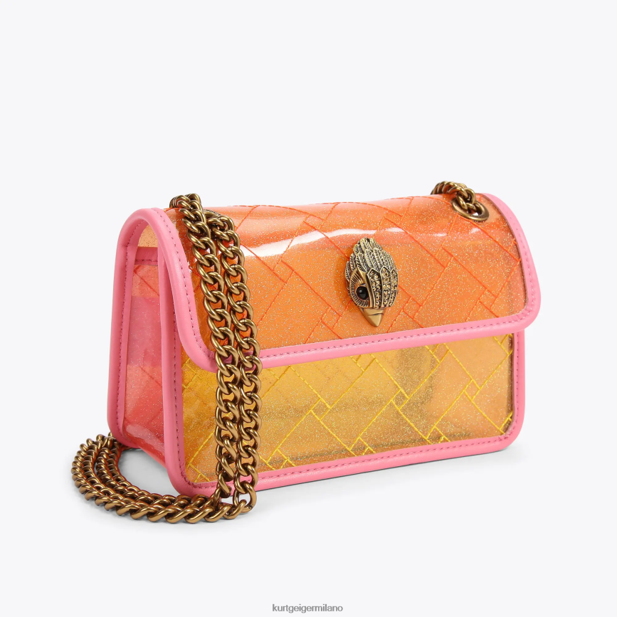esso Kurt Geiger donne Londra vinile mini kensington giallo 8024FF91 | borse