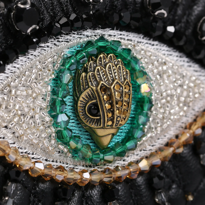 esso Kurt Geiger donne Occhio kensington mini in pelle London nero 8024FF76 | borse