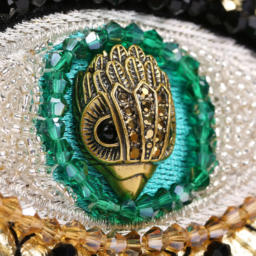 esso Kurt Geiger donne Occhio kensington mini in pelle London oro 8024FF108 | borse