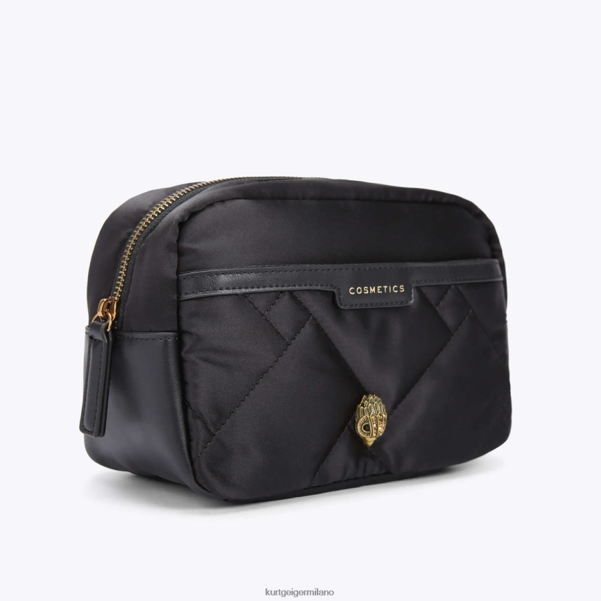 esso Kurt Geiger donne pochette per cosmetici riciclata London nero 8024FF280 | borse
