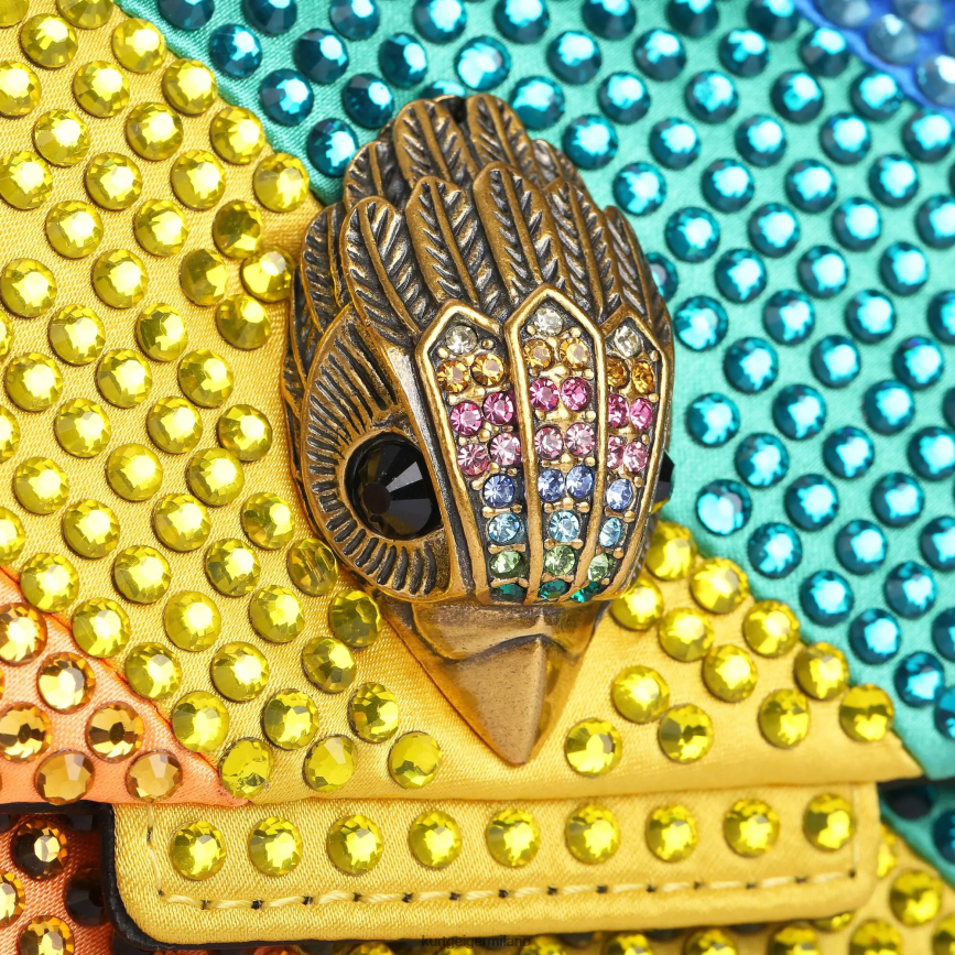 esso Kurt Geiger donne tessuto londra mini kensington multi/altro 8024FF23 | borse