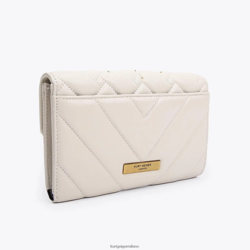 esso Kurt Geiger donne Portafoglio con catena London Kensington Eye osso 8024FF56 | borse