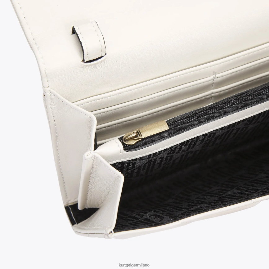 esso Kurt Geiger donne Portafoglio con catena London Kensington Eye osso 8024FF56 | borse