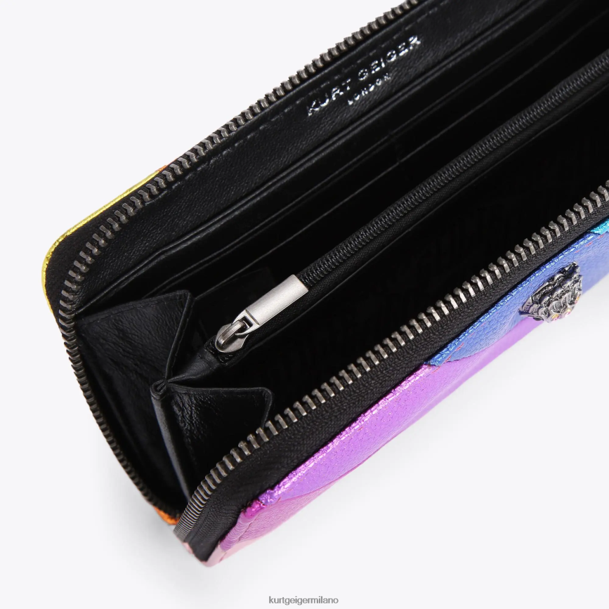 esso Kurt Geiger donne Portafoglio con cerniera London Kensington multi/altro 8024FF155 | borse