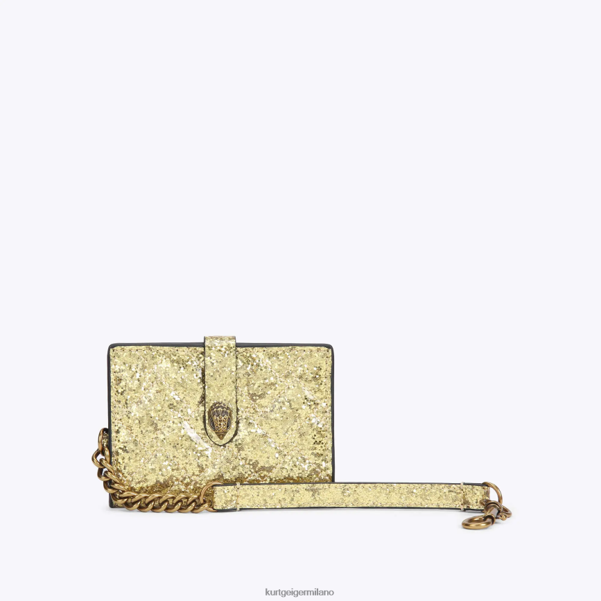 esso Kurt Geiger donne carta specchio di londra kensington oro 8024FF566 | borse