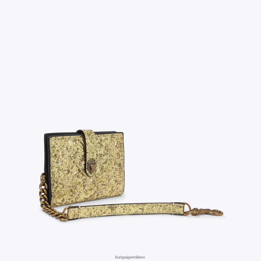 esso Kurt Geiger donne carta specchio di londra kensington oro 8024FF566 | borse
