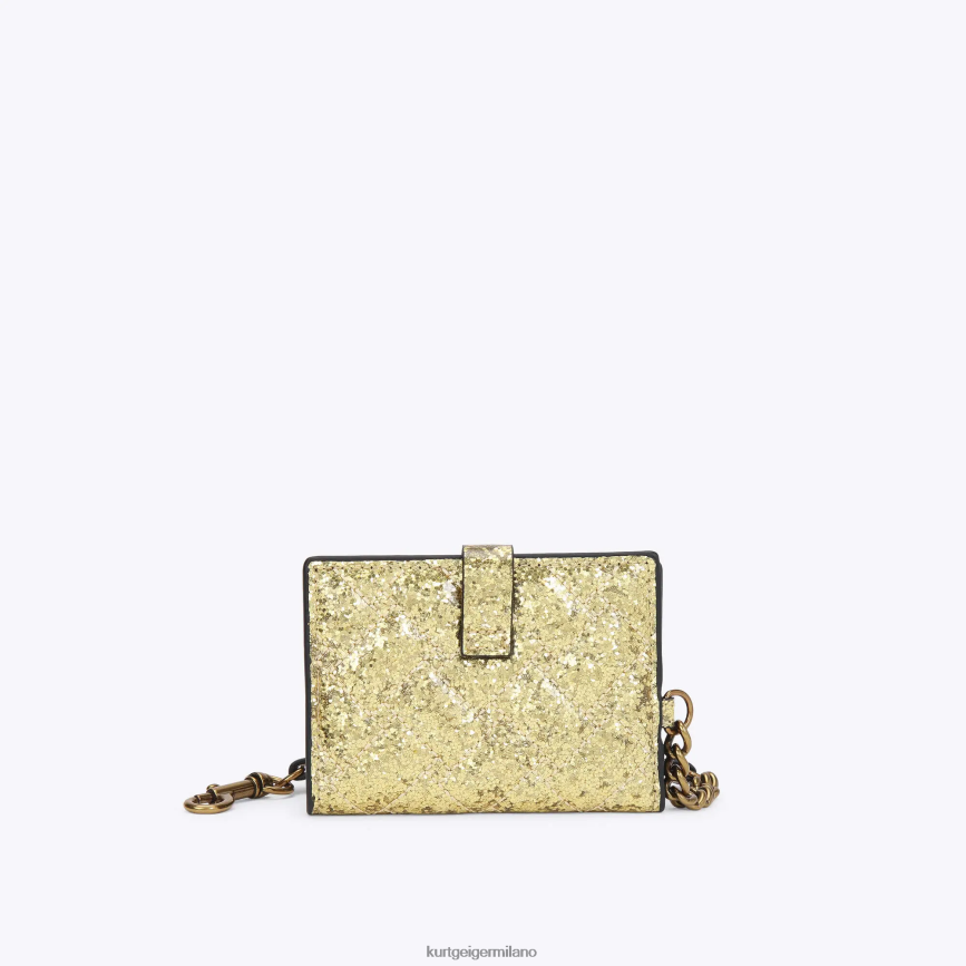 esso Kurt Geiger donne carta specchio di londra kensington oro 8024FF566 | borse