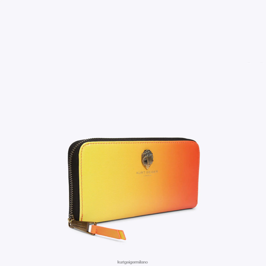 esso Kurt Geiger donne londra zip intorno a Shoreditch giallo 8024FF540 | borse