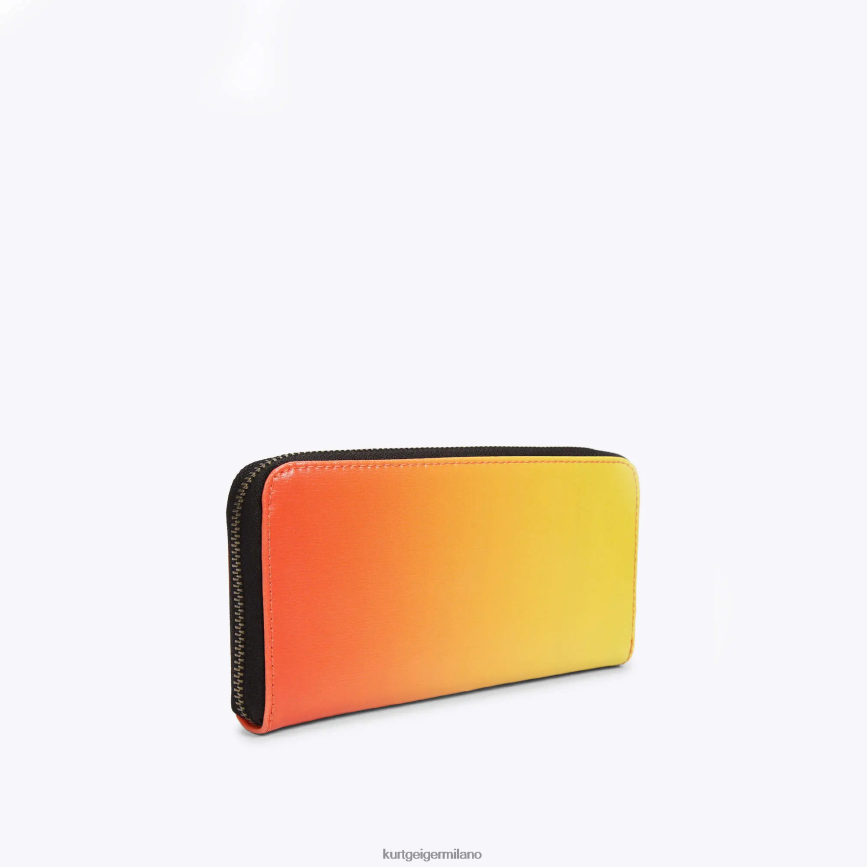 esso Kurt Geiger donne londra zip intorno a Shoreditch giallo 8024FF540 | borse