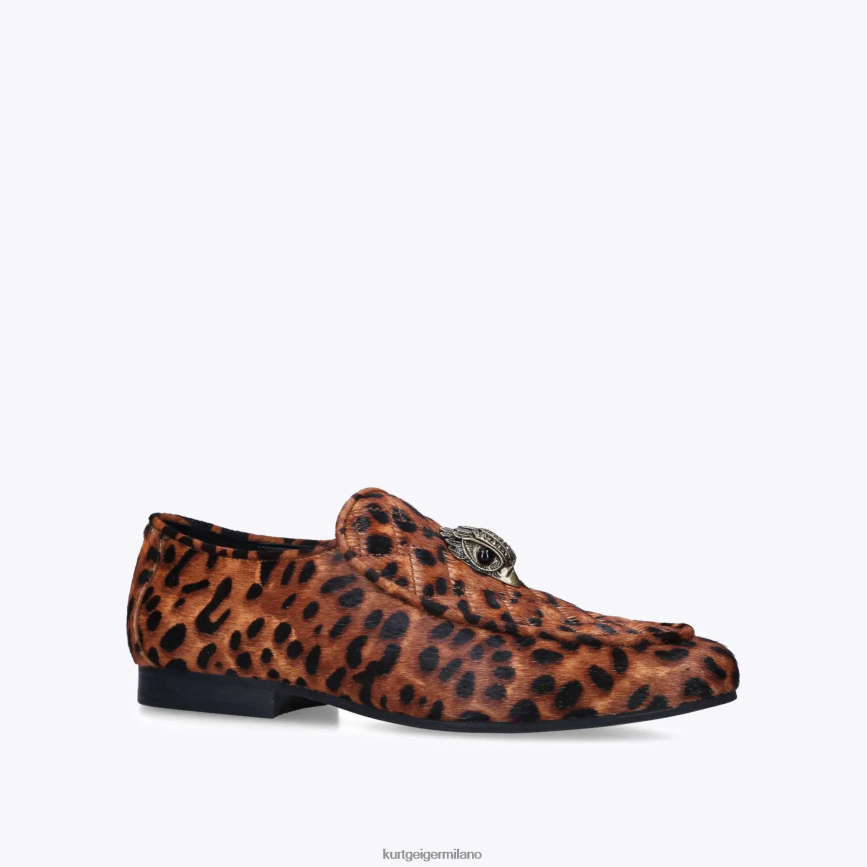 esso Kurt Geiger donne Mocassino London Holly Eagle marrone medio 8024FF382 | calzature