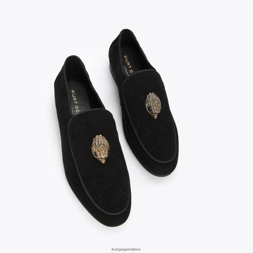 esso Kurt Geiger donne Mocassino London Holly Eagle nero 8024FF357 | calzature
