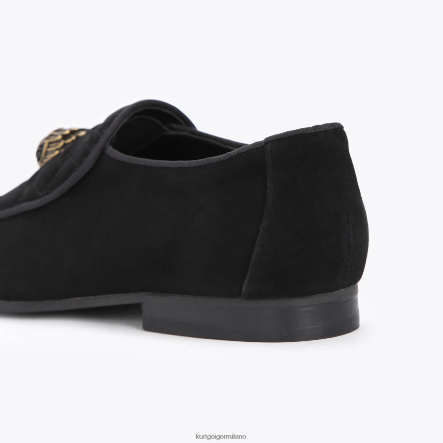 esso Kurt Geiger donne Mocassino London Holly Eagle nero 8024FF357 | calzature