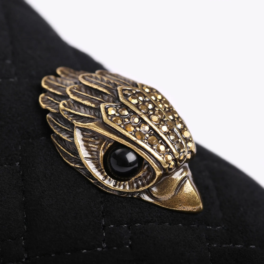 esso Kurt Geiger donne Mocassino London Holly Eagle nero 8024FF357 | calzature