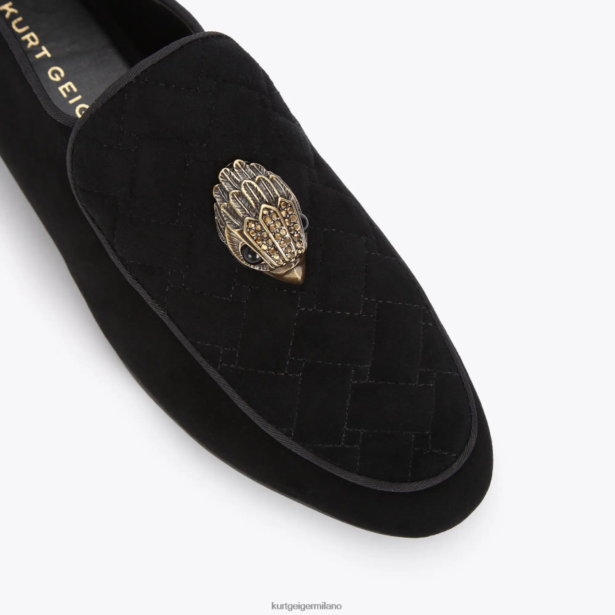 esso Kurt Geiger donne Mocassino London Holly Eagle nero 8024FF357 | calzature
