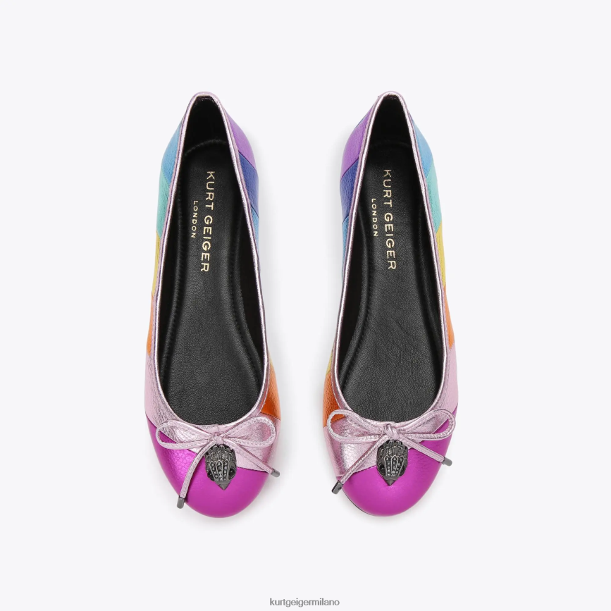 esso Kurt Geiger donne ballerina dell'aquila londinese multi/altro 8024FF221 | calzature