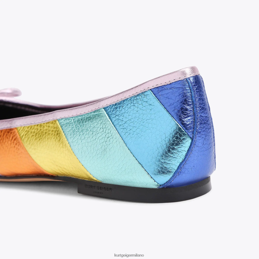 esso Kurt Geiger donne ballerina dell\'aquila londinese multi/altro 8024FF221 | calzature