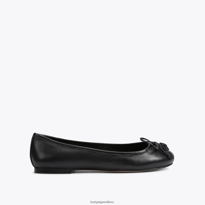 esso Kurt Geiger donne ballerina dell'aquila londinese nero 8024FF356 | calzature